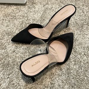 Aldo black heels